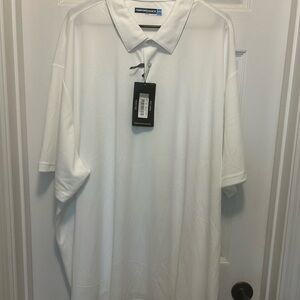 Roundtree & Yorke Performance White Polo Shirt